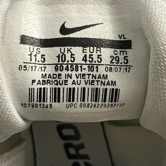 Nike Alpha Hurache 6 Pro Lacrosse Cleats 11.5 - Picture 6 of 6